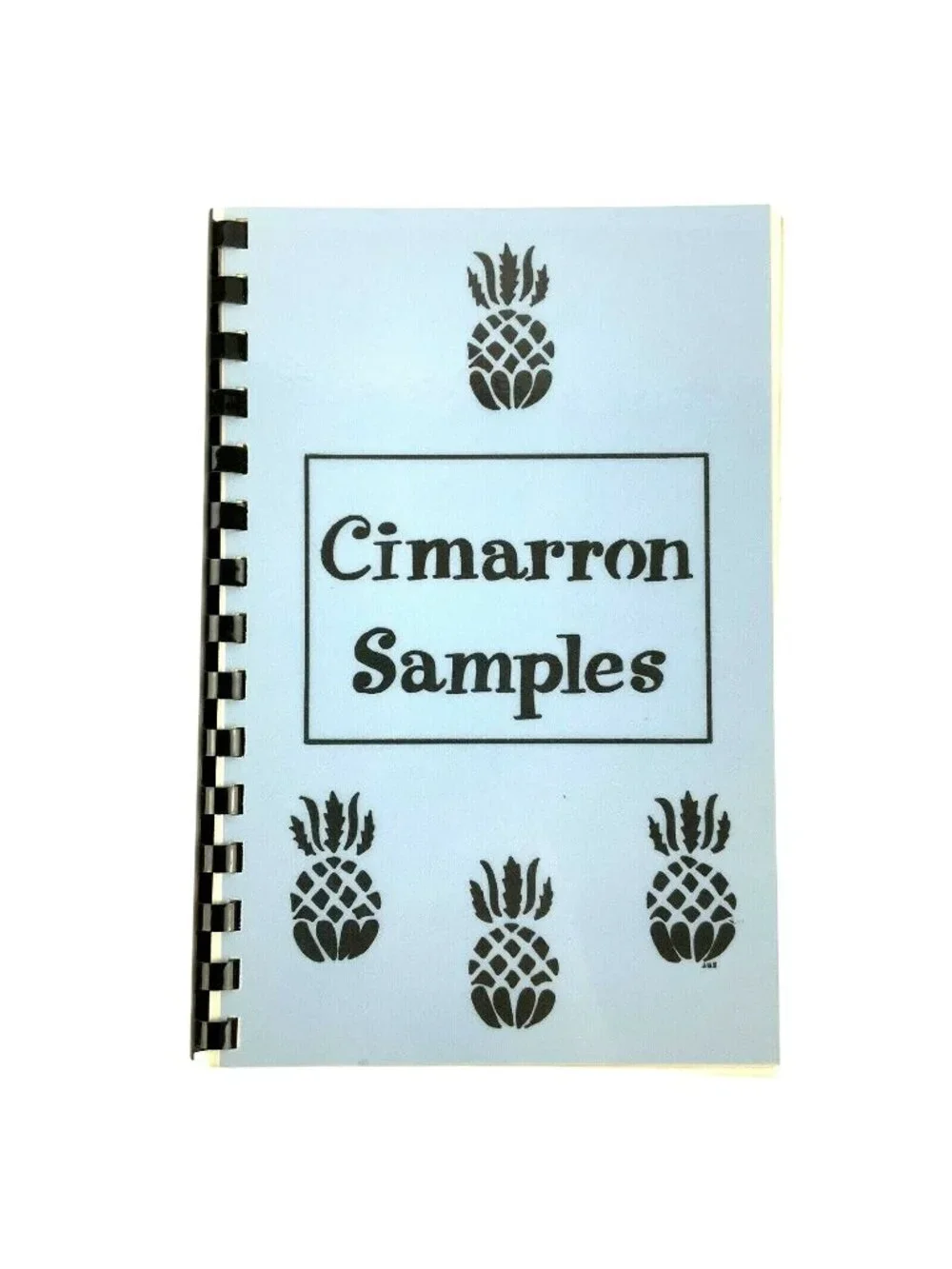 Cimarron Samples Cookbook II Dallas Texas Club Vintage 1984 Recipes Spiral Bound